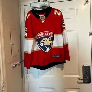 Fanatics Red and Gold Panthers Jersey